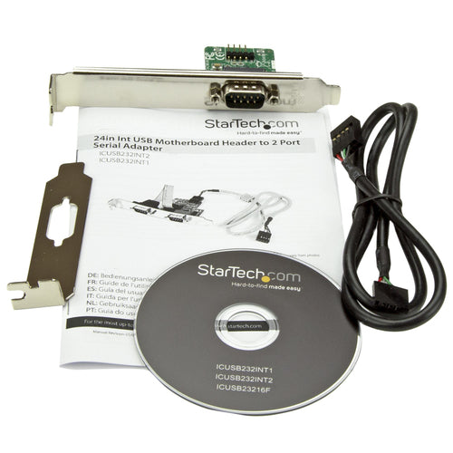 USB RS232 Adapter StarTech.com ICUSB232INT1 24in Internal TAA - ICUSB232INT1