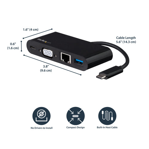 StarTech.com DKT30CVAGPD laptop dock/port replicator