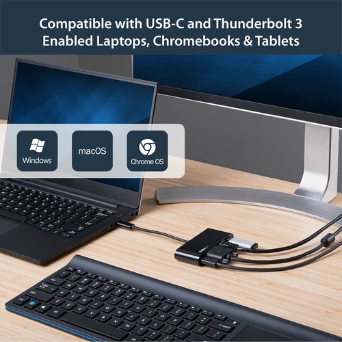 StarTech.com DKT30CVAGPD laptop dock/port replicator