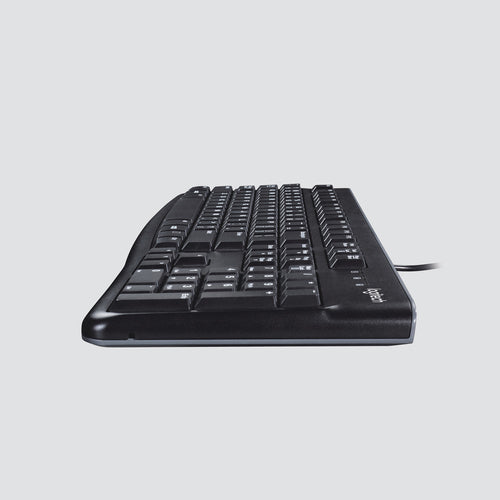Keyboard Logitech K120 Wired USB QWERTZ Black - 920-002504