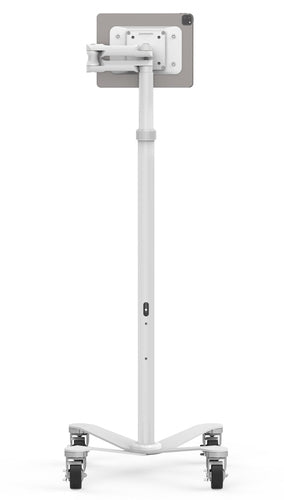 Compulocks Universal Invisible Mount Medical Rolling Cart White