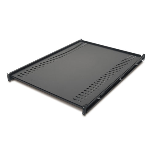 Rack Accessory Fixed Shelf 250lbs Adjustable Metal Black