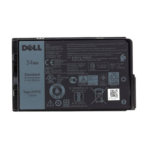 Rechargeable Battery Origin Storage 2JT7D Lithium-Ion 34Wh 4342mAh Black for Dell Latitude 7212
