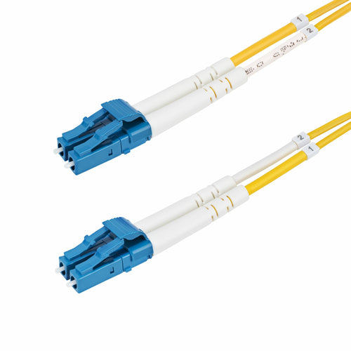OS2 Single Mode Fiber Optic Cable 50m LC to LC 100G Low Insertion Loss