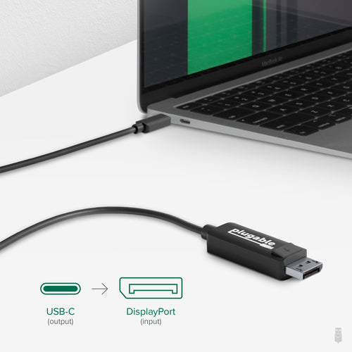 Plugable Technologies USBC-DP video cable adapter