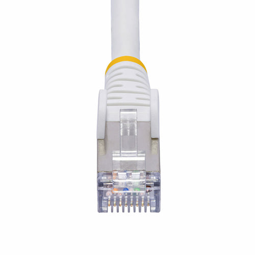 CAT8 Ethernet Cable 50ft White Snagless RJ45 25G 40G 2000MHz