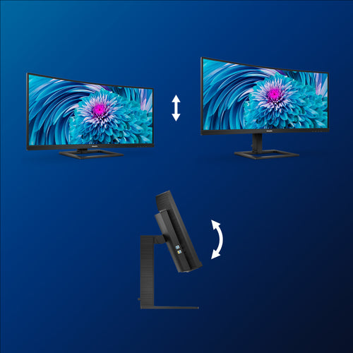 Computer Monitor Philips E Line 346E2CUAE/00 3440x1440 34in LCD 4ms - 346E2CUAE/00