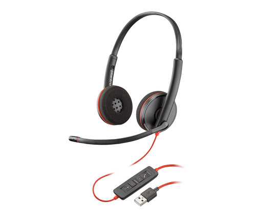 HP Poly Blackwire 3220 Stereo USB-A Headset