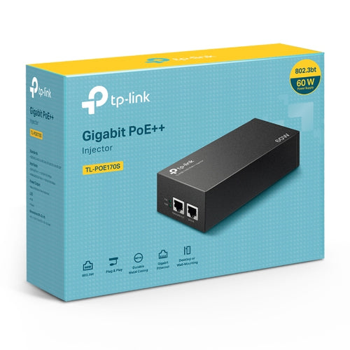 PoE Injector TP-Link TL-POE170S Gigabit Ethernet 10/100/1000 - POE170S