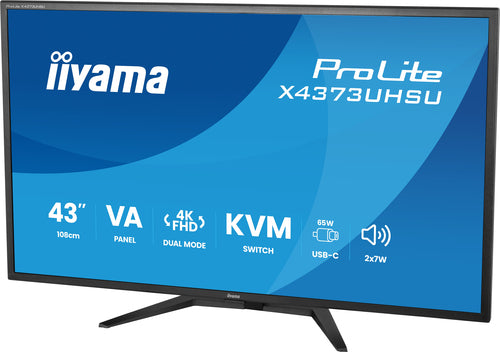 iiyama ProLite X4373UHSU-B2 computer monitor