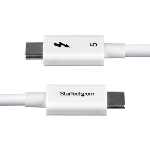 Thunderbolt Cable StarTech.com TBLT5MM50CM240WWH 80Gbps 240W PD 8K 60Hz Male-Male - TBLT5MM50CM240WWH