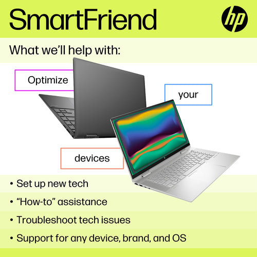 Remote Support Service HP SmartFriend 1 Year 24/7 Warranty