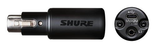 Shure MVX2U recording audio interface