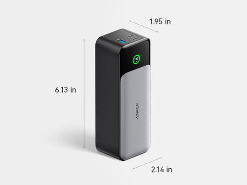 Power Bank Anker 737 24000mAh 140W Fast Charging Black Silver