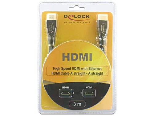 DeLOCK 3m HDMI AM/AM HDMI cable