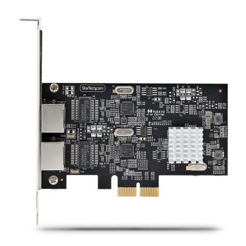 2-Port 2.5Gbps NBASE-T PCIe Network Card Intel I225-V Multi-Gigabit NIC