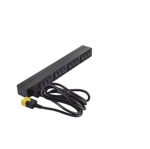 Rack PDU Power Distribution Unit 3.7kW 230V 12 Outlets Black