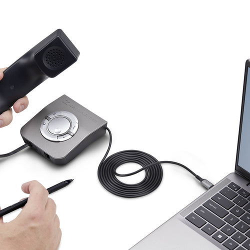Headset Adapter StarTech.com UR9 USB-C RJ-9 1.8m Black - UR9-HEADSET-ADAPTER