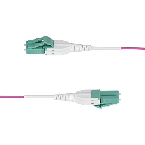 Fiber Optic Cable StarTech OM4 2m LC to LC 40G/100G Uniboot