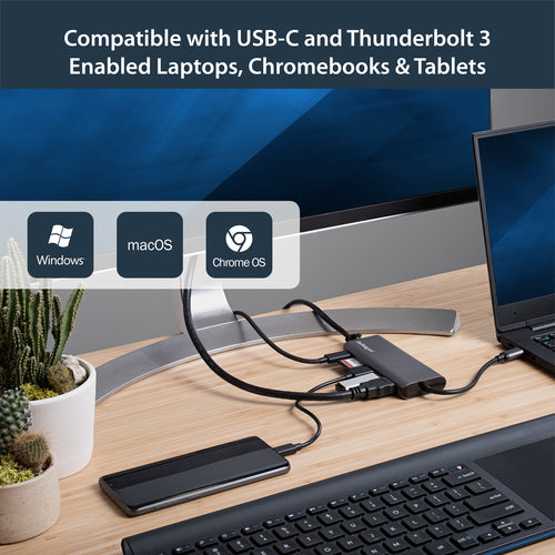 StarTech.com DKT30CSDHPD3 laptop dock/port replicator