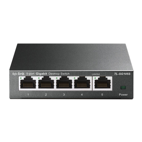 Ethernet Switch TP-Link TL-SG105S 5-Port Gigabit Unmanaged Wall-Mountable