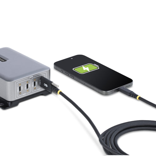 USB-C Charging Cable StarTech 10ft 240W 5A USB 2.0 Rugged - S2CEPR3M-USBSL-CABLE