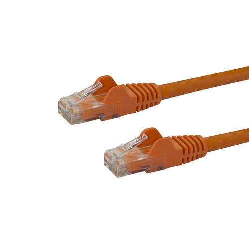 StarTech.com N6PATCH125OR 125ft CAT6 Ethernet Cable - Gigabit Snagless Orange