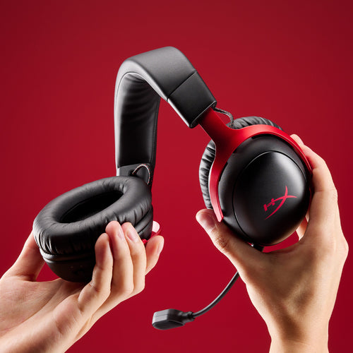HyperX Cloud III S Wireless Black-Red Gaming Headset