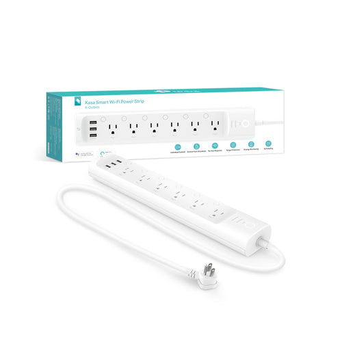 TP-Link HS300 6-Outlet Indoor Power Extension with ETL & FCC Certification