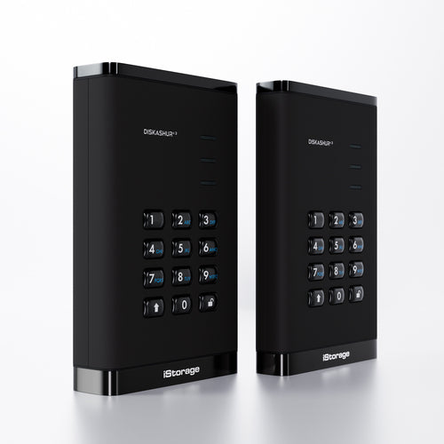 iStorage diskAshur3 4TB Secure Portable SSD FIPS 140-3 AES Encryption