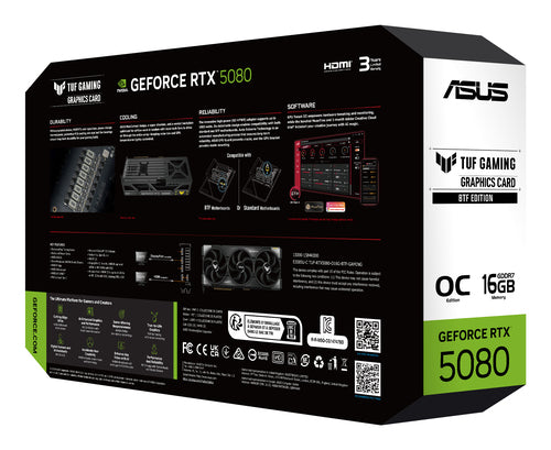 ASUS TUF-RTX5080-O16G-BTF-GAMING