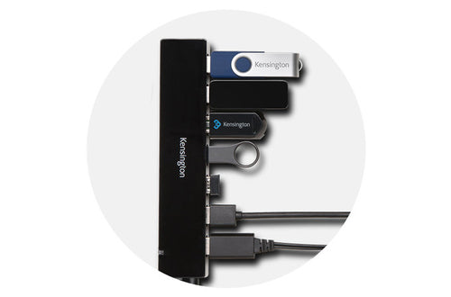 USB Hub Kensington UH7000C USB 3.2 5000Mbit/s Micro-B Type-A