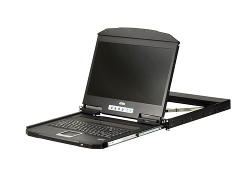 ATEN CL3100NX Rack Console - 18.5" LCD Monitor, 1366x768, USB & VGA Compatible