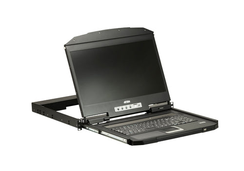 ATEN CL3100NX Rack Console - 18.5" LCD Monitor, 1366x768, USB & VGA Compatible
