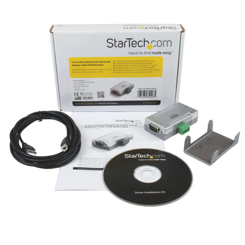 Serial Adapter StarTech.com ICUSB2324852 2 Port USB RS232 RS422 RS485 - ICUSB2324852