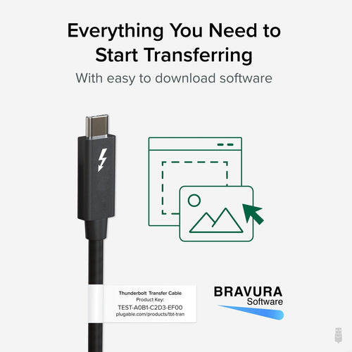 Plugable Technologies TBT-TRAN Thunderbolt cable