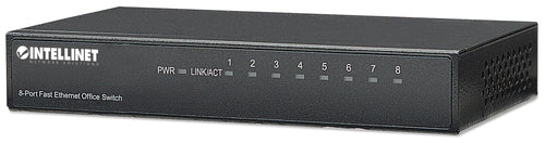 Intellinet 8-Port Fast Ethernet Office Switch
