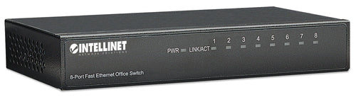 Intellinet 8-Port Fast Ethernet Office Switch