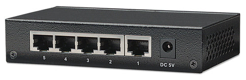 Network Switch Intellinet 5-Port Gigabit Ethernet 1000 Mbps Desktop Metal Housing