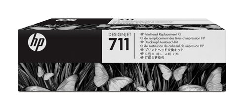 Printhead Replacement Kit HP 711 DesignJet Thermal Inkjet Black Cyan Magenta Yellow - C1Q10A