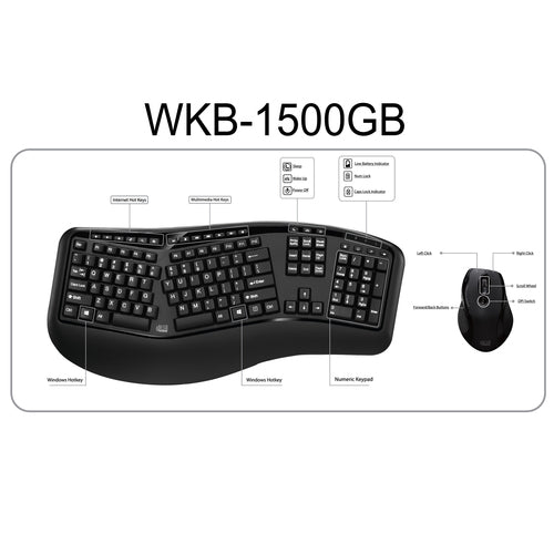 Adesso WKB-1500GB keyboard