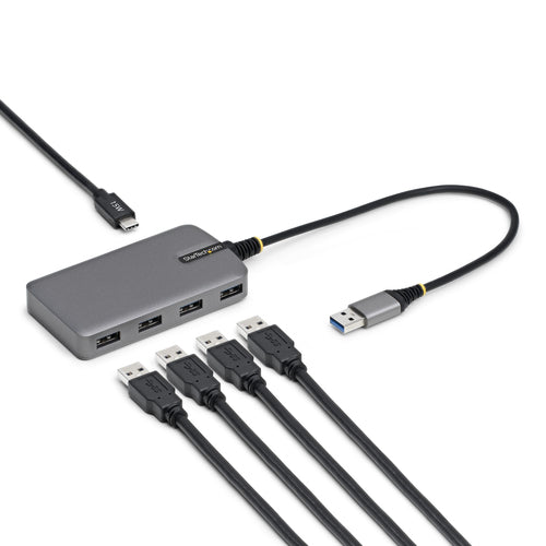 4-Port USB-A Hub 5Gbps Portable USB 3.2 Desktop Laptop