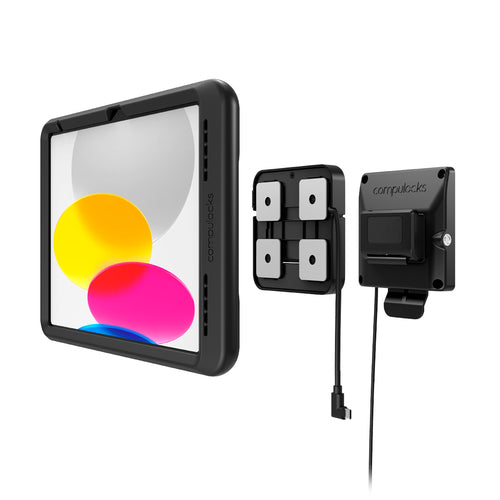 Compulocks iPad 10.9" Security Enclosure - PowerMove Black for 10th Gen Apple iPad