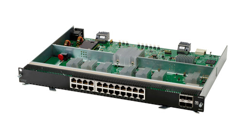 HPE Aruba Networking CX 6400 24-port 10Gbase-T and 4-port SFP56 v2 Module network switch module