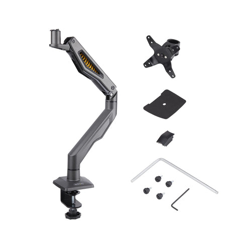 Desk Mount Monitor Arm for 32-Inch Display VESA 100x100 Fully Articulating Black
