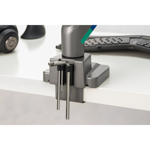 Kensington SmartFit Dual Monitor Arm 32 inch with Height Adjustment - Clamp/Grommet