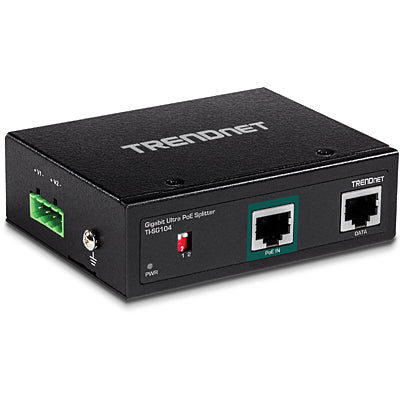 Network Splitter Trendnet TI-SG104 10/100/1000Mbps IEEE 802.3af/at/bt Metal Black