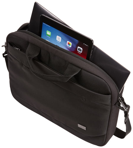 Messenger Case Case Logic Advantage ADVA-114 Lightweight Black 14-Inch Laptop Compatible