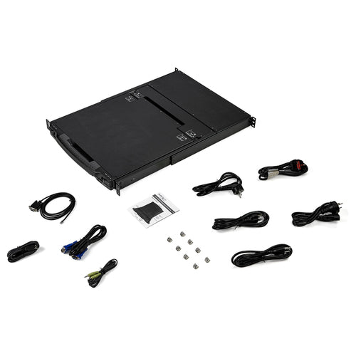 KVM Console StarTech 17.3-Inch Dual Rail 1080p HDMI VGA Rackmount USB