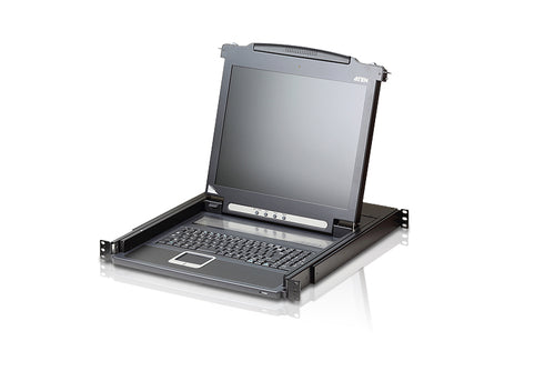 KVM Switch ATEN CL1000N 1920x1200 Rack Mount 1U Black